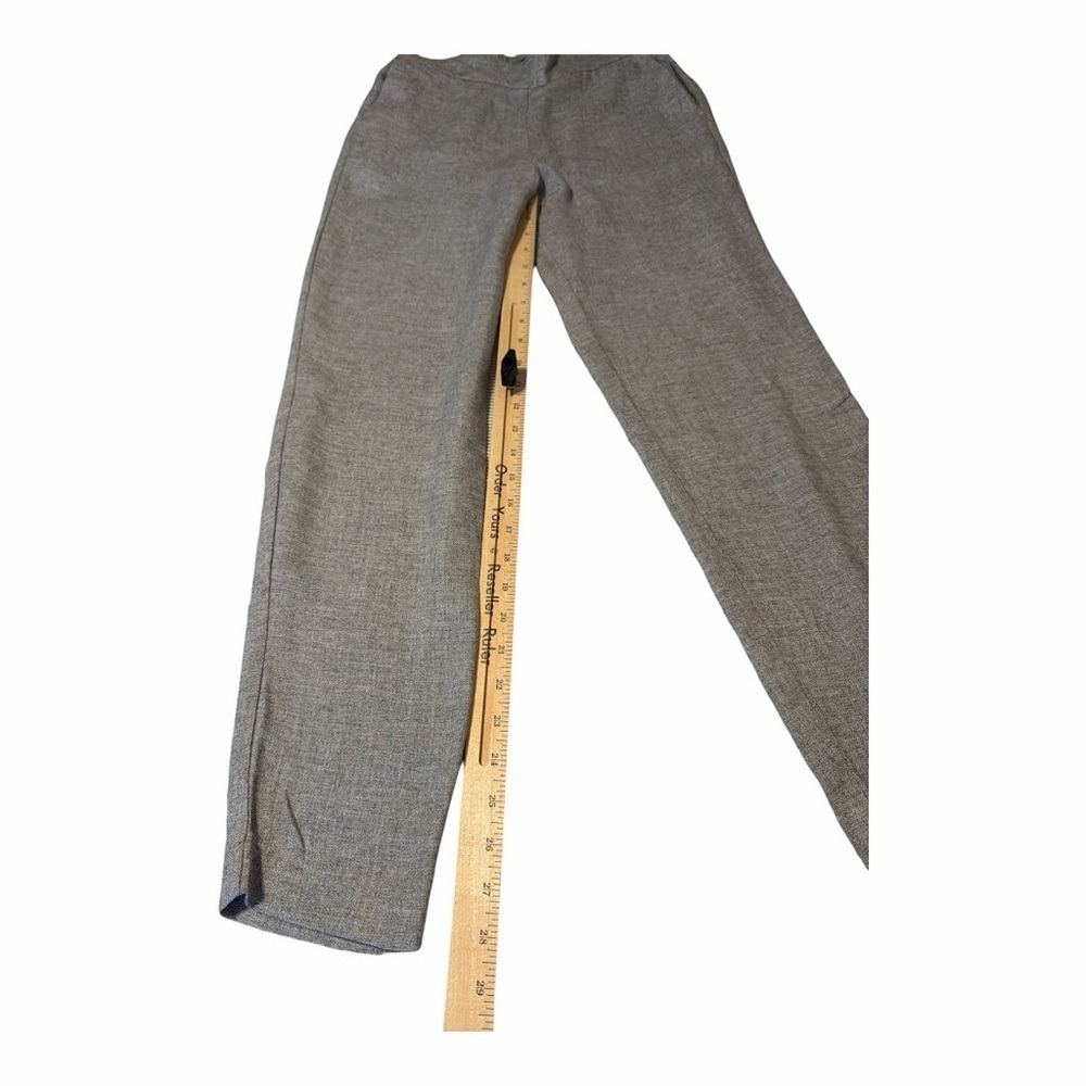J.McLaughlin Gray Straight-Leg Trousers | Workwear Chic‎ Elevated Basics M - Picture 5 of 5